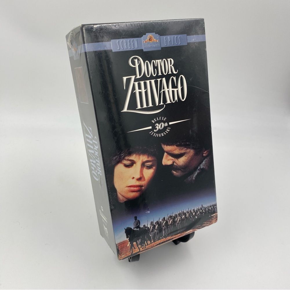NIB Sealed Doctor Zhivago 30th Anniversary‎ VHS Set
